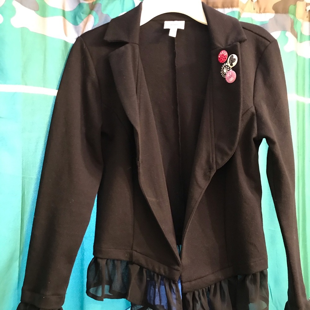 Black dress jacket